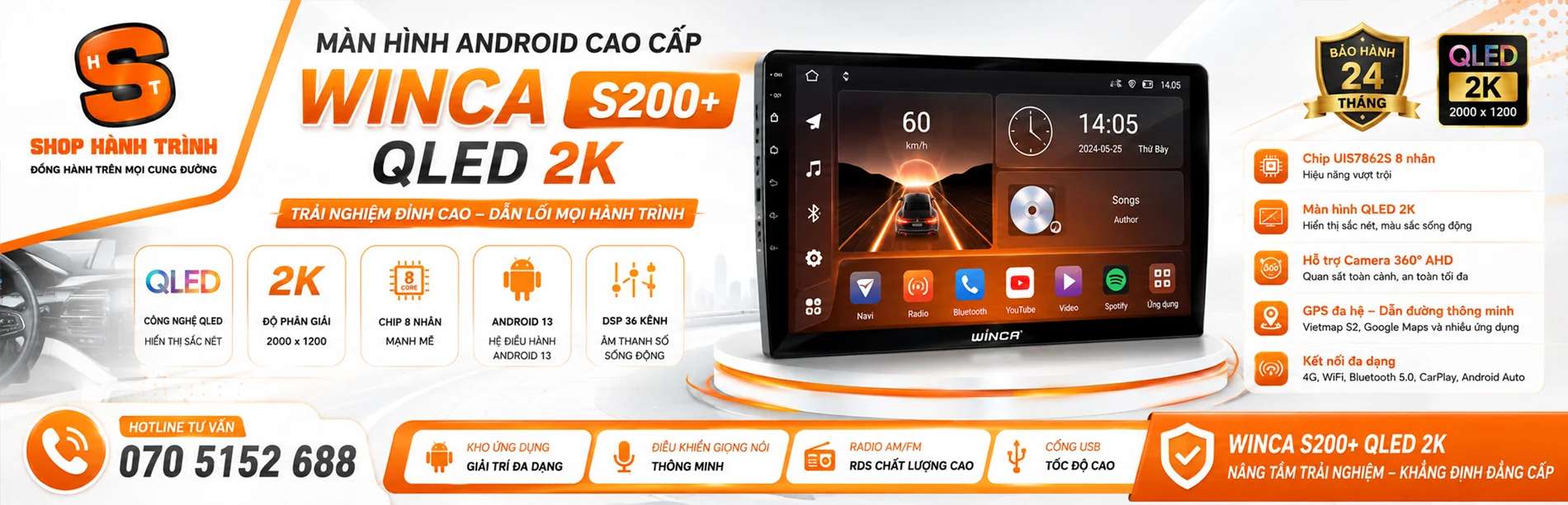 Màn hình Winca S200+ QLED 2K